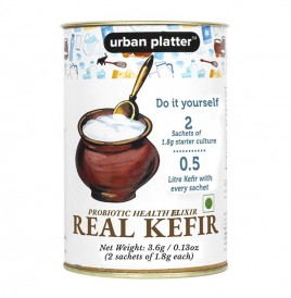 Urban Platter Probiotic Health Elixir Real Kefir  Tin  3.6 grams
